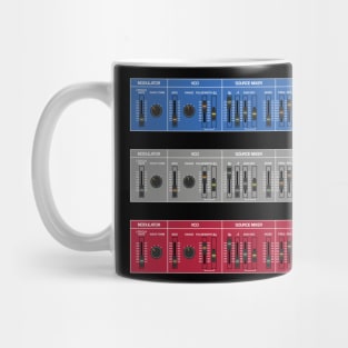 Analogue Synth Controls 101 Mug